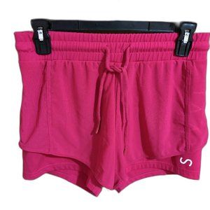 Savvi athletic shorts with spandex‎ under